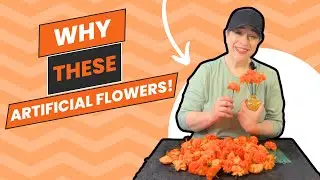 Review of of these Artificial Marigold Flowers