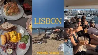 Group Trip w Our College Friends 🇵🇹| Beach, Boat  & Shopping  | Euro Tour (Part 3)