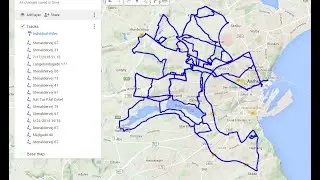 Track your routes and put them all on a map with Google