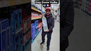 Grey Goose Vodka 6L 🇫🇷         #costco #greygoose #vodka #trending #viralvideo #video #viralshorts