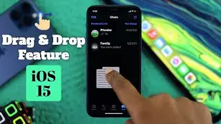 Drag and Drop Feature on iOS 15 | How to Use & Easy Fix!