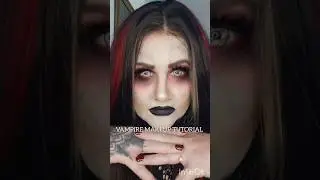 Easy vampire makeup tutorial