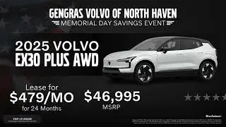 Explore the 2025 Volvo EX30 Plus AWD&mdash;Electric Power and Style with Memorial Day Lease Offers