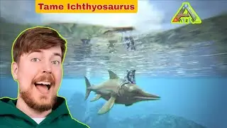 Tame Ichthyosaurus Ark Survival Evolved Mobile Gameplay