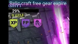 Raid shadow legends (relic crafting)
