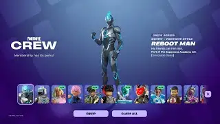 REBOOT MAN 🔥 (FORTNITE CREW) & CODI COTTONTAIL 🤮 (THE BRIGHT RABBIT BUNDLE)