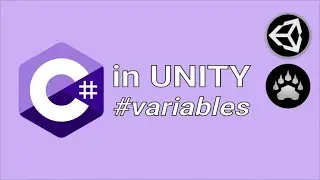 How to code in Unity with C# - 01 - variables
