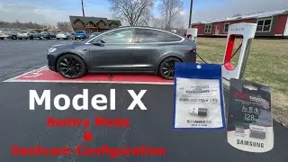 Конфигурация видеорегистратора Tesla Model X и режима Sentry!