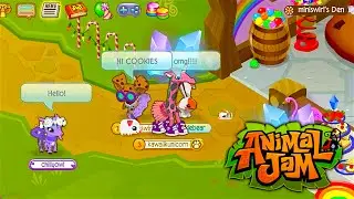 CookieSwirlC Was In My Den! Animal Jam Surprise Fans Party Video