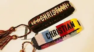 Dior Friendship Bracelet Unboxing
