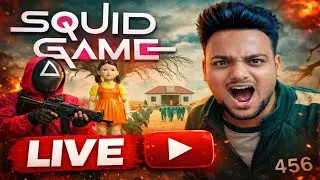 Squid Game Official Game 🎮 | Hindi Gameplay Live 😱