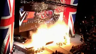 WWE RAW UK OPENING PYRO 18/4/16