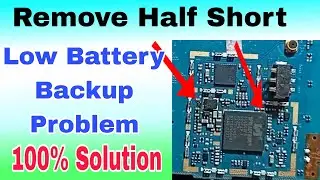how to remove half shorting in mobile / low battery backup problem solution / samsung b310e
