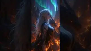 La magia de Naelia eclipsa incluso al fuego 🌑🧚🏼🌋🌘