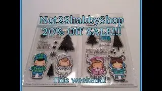 National Cardmaking Day Sale at The Not2ShabbyShop 20% off and a little share!