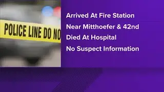 Person dies after arriving at east side fire station with gunshot wound