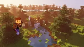 Small Diagonal Bridge | A Minecraft Tutorial