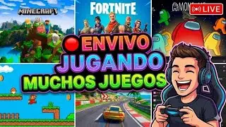 Minecraft, Car x Street, Free Fire y Mas🤯 | | Jugando un Poco de Todo🥳(Live)🔴