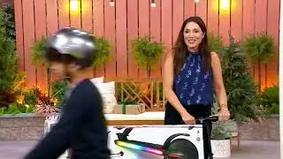 Jetson Omega Light-Up LED Folding Electric Scooter on QVC