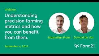 Webinar - Understanding precision farming metrics and how you can benefit from them
