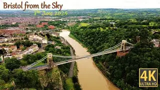 Bristol UK in 4K - Cinematic Travel Video #drone #travel #uk