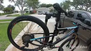 Before & after bike clean!