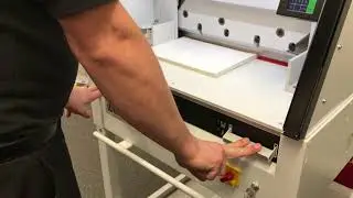 Ideal 4860 Electric Guillotine Paper Cutter Second Hand for Industrial Heavy Duty from CLC Online