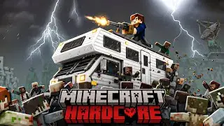 SINH TỒN 100 NGÀY Minecraft Hardcore Tận Thế ZOMBIE Sống Sót Trên XE CẮM TRẠI