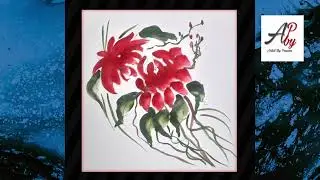  Easy Watercolor Flowers Painting for Beginners | Simple Floral Art 🥰 | Satisfying art 
