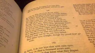 The Buzz 154 Project: Shakespeare's Sonnet #140
