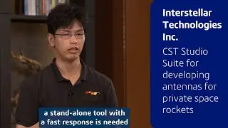 CST Studio Suite for developing antennas for private space rockets | Interstellar Technologies Inc.