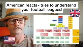 American reacts - tries to understand your football leagues!