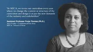 Assistant Professor Pooja Thomas (PhD) | Area Leader - Communications Area | MICA - School of Ideas