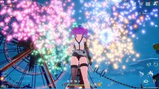 Tower of Fantasy - Fireworks on Cetus Island