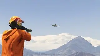 РПГ ПРОТИВ САМОЛЁТОВ В ГТА 5! (RPG VS PLANES GTA 5)