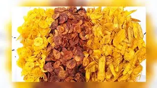 #LuckysKitchen #43 : Chips de banane plantain à la façon Lucky😋 || LuckyLuc
