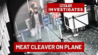 New video sheds light on meat cleaver incident at PDX, as union points to screening pressures