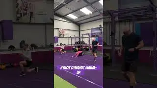 This is how we warm up for our Hyrox training sessions. Subscribe for more. #hyroxtraining
