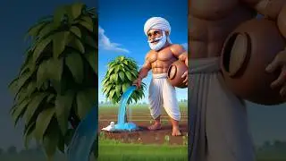 The Farmer, The Mango Tree, and The Monkey: A Powerful Animated Moral Story | #indiananimation #farm