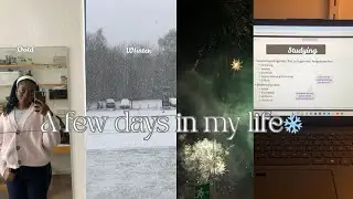 Days in my life❄️| Study 📚 | New year 2026✨