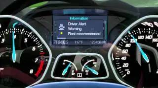 Ford safety, driver alert system