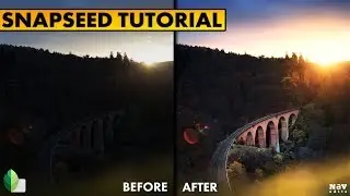 Make the Dark Areas Pop in SNAPSEED | SNAPSEED TUTORIAL | Android | iPhone