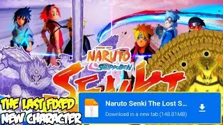 NARUTO SENKI THE LOST SAGA UNLIMITED MONEY FULL CHARACTER EFEK SKILL HD NEW SKILL SIZE RINGAN
