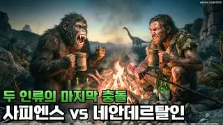 4만 년 전, 유럽의 패권을 두고 벌인 호모 사피엔스와 네안데르탈인의 최후의 영토 전쟁과 생존 전략 분석 | 인류 진화의 갈림길
