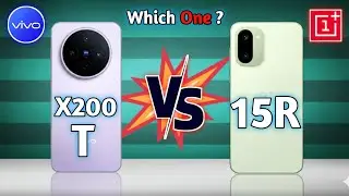 Vivo X200T vs OnePlus 15R Full Comparison 🔥 Specs, Camera, Performance, Battery & Price