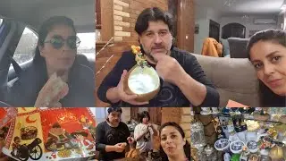كنت غادي ننوضها مع صاحبتي على قبال المغرب🇲🇦ومصر🇪🇬بغات تخاصمني معاهم😤جبت زينة رمضان وفرحت ولدالحاج😊
