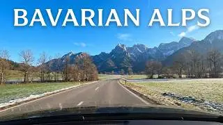 4K POV Drive: Ruhpolding to Reit im Winkl | Bavarian Alps (No Talking ASMR)