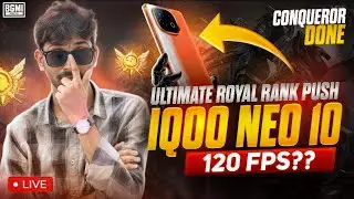 Finally 4.2 Update Is Here🔥 | BGMI Live: Snapdragon 8Gens4 120FPS Performance On iQOO Neo 10 📱#bgmi