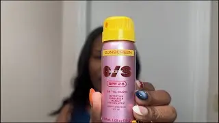 New One Size Setting Spray SUNSCREEN!!!