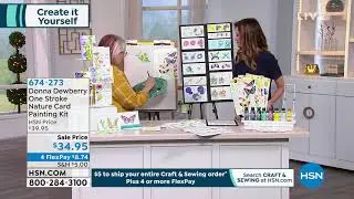 Donna Dewberry One Stroke Nature Card Painting Kit